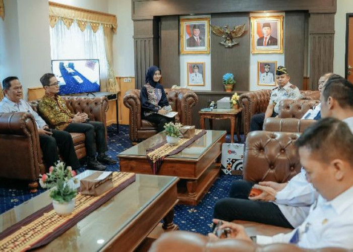 Wagub Lampung Jihan Terima Kanwil Ditjenpas, Bahas Implementasi KUHP dan KUHAP Baru