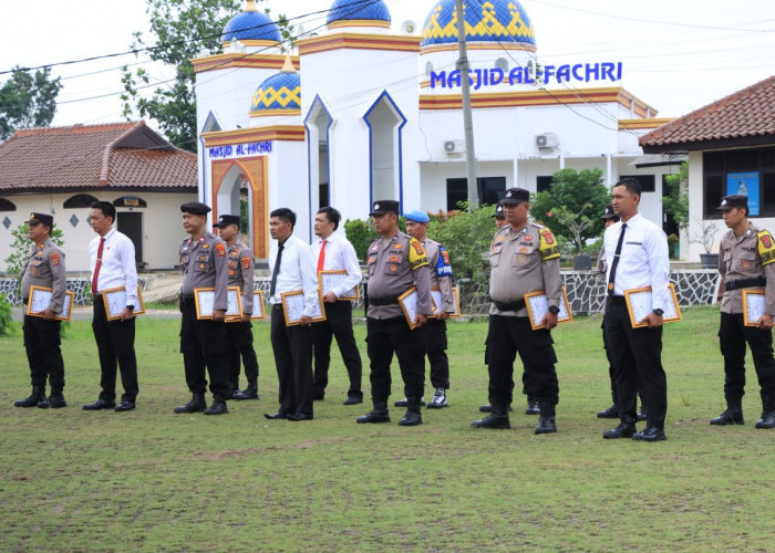 13 Personel Polres Lampung Utara Raih Penghargaan atas Dedikasi dan Prestasi