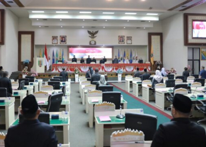 Paripurna : Penandatanganan Raperda APBD 2024 dan Persetujuan RPJMD 2025-2029