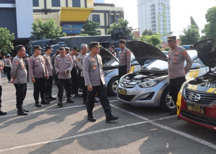 Polresta Bandar Lampung Terima Kunjungan Tim Supervisi Slog Polri