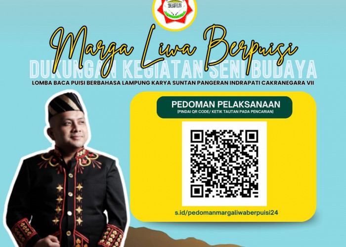 Ikut Lestarikan Bahasa Lampung, Marga Liwa Lampung Barat Berpuisi Digelar