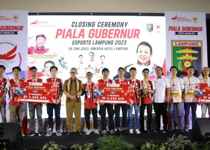 Turnamen E-Sport Piala Gubernur Lampung, Ciptakan Bibit Muda yang Mendukung Tumbuhnya Industri E-Sport