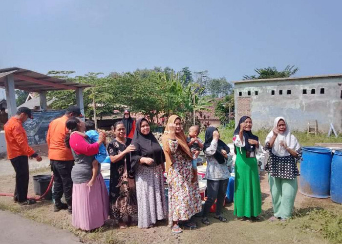 BPBD Turun Tangan Atasi Krisis Air Bersih Akibat Sumur Warga Mengering