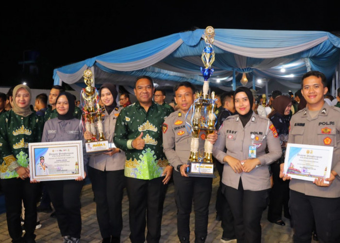 Sabet Dua Penghargaan, Polresta Bandar Lampung Bersinar di Expo 2026