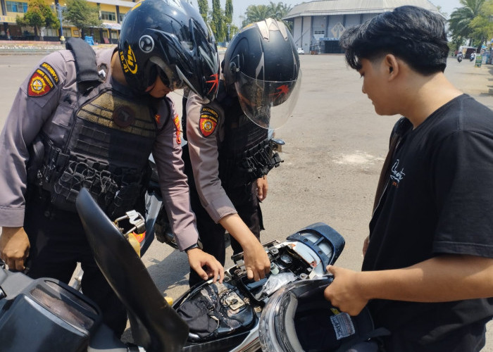 Antisipasi Gangguan Kamtibmas, Sat Samapta Polres Lampung Utara Gelar Patroli