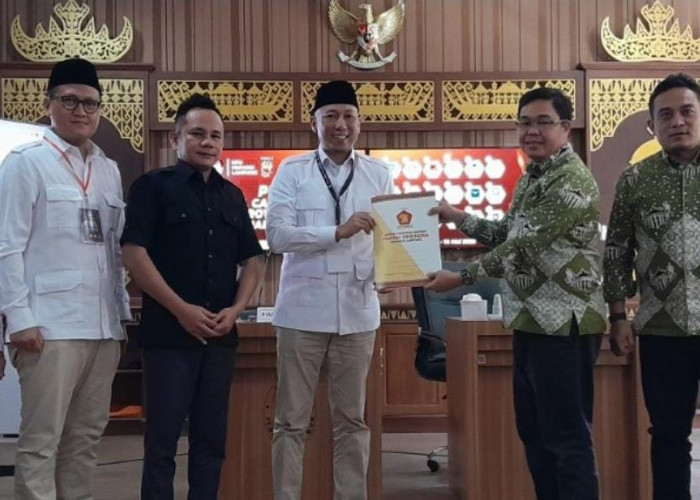 Targetkan Maksimal 17 Kursi, Gerindra Lampung Daftarkan 85 Bacaleg ke KPU 