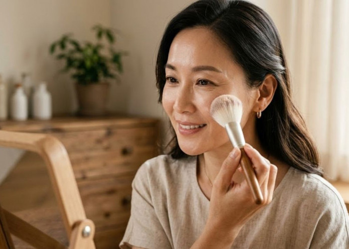 4 Bedak Terbaik Usia 40+ untuk Samarkan Flek Hitam dan Garis Halus