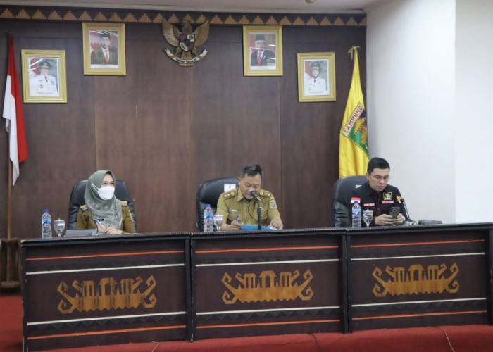 Pemprov Lampung Rapat Persiapan Penyelenggaraan Lampung Fair 2022