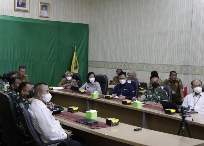 Wagub dan Sekdaprov Lampung Ikut Pembahasan Pengendalian Inflasi Bersama Mendagri 