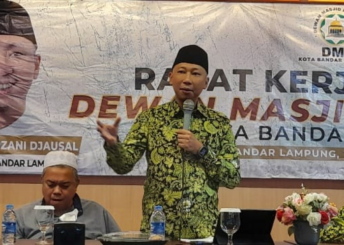 Mirza Targetkan 20 Masjid di Bandar Lampung Jadi Percontohan Kemakmuran