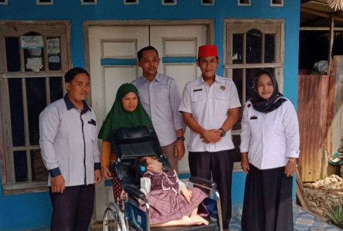 UPK DAPM Cipta Mandiri Salurkan Kursi Roda untuk Penyandang Disabilitas 