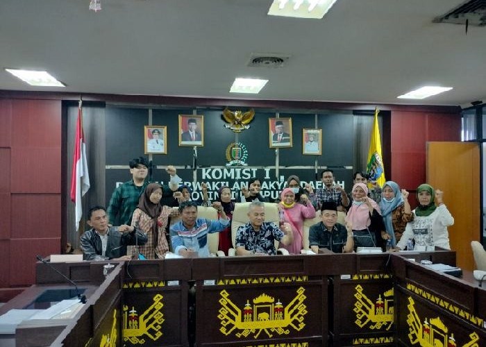 Pedagang RSUDAM Ngadu ke Komisi I DPRD Lampung, Minta Supaya Bisa Berdagang