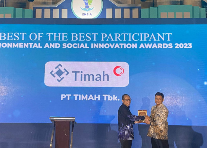 PT Timah Tbk Boyong 35 Penghargaan ENSIA 2023 dan Best of The Best Participant