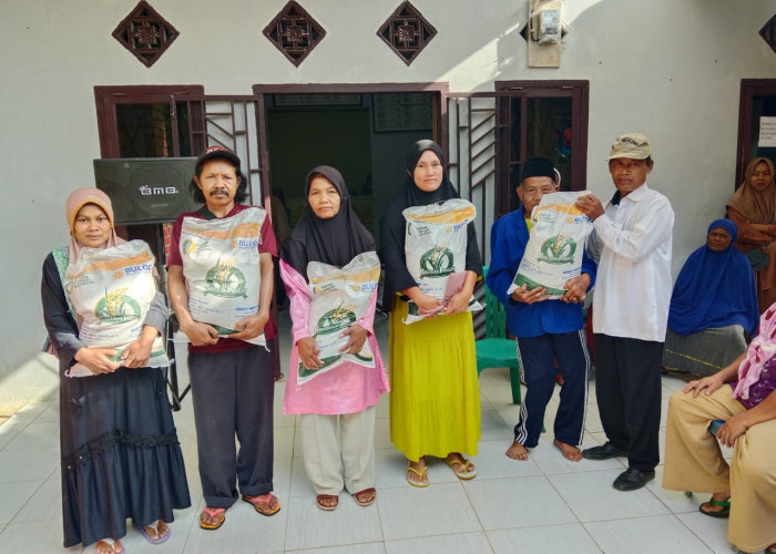 328 KK Pekon Semarang Jaya Kembali Terima Bantuan Beras CPP Untuk Bulan Mei 