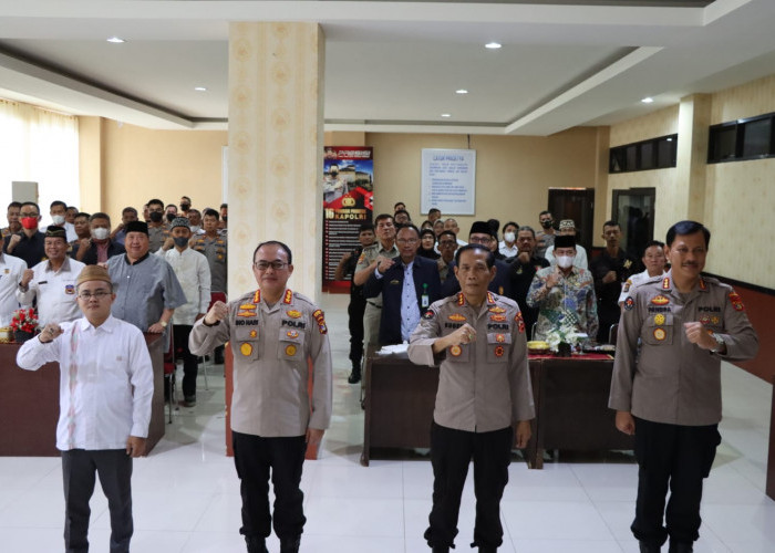 Humas Polri Gelar FGD Kontra Radikal di Polresta Bandar Lampung   