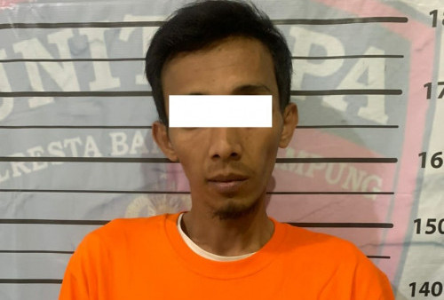 Sat Reskrim Polresta Bandarlampung Tangkap Buronan Pencuri di Rumah Kosong