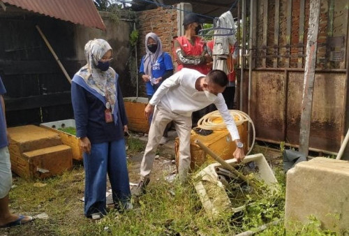 Cegah Penyebaran DBD, Kelurahan Gedongair Bersama Puskesmas Edukasi Warga