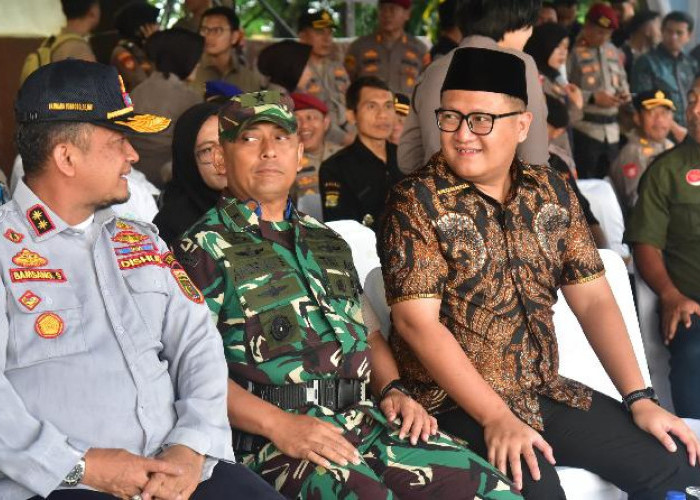 Apel Siaga Operasi Lilin Krakatau, Ketua DPRD Lampung Ajak Semua Elemen Jaga Keamanan