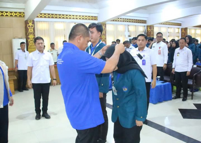 Pj Bupati Lampung Utara Sambut 1000 Mahasiswa KKN Unila Periode I Tahun 2025