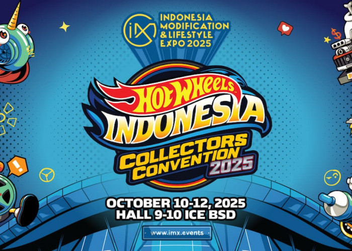Indonesia Jadi Satu dari Lima Negara Peluncur Hot Wheels Convention Car 2025 di IMX