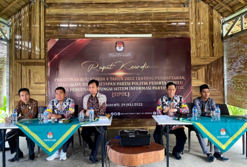 Tahapan Pemilu, KPU Pringsewu Kumpulkan Partai Politik