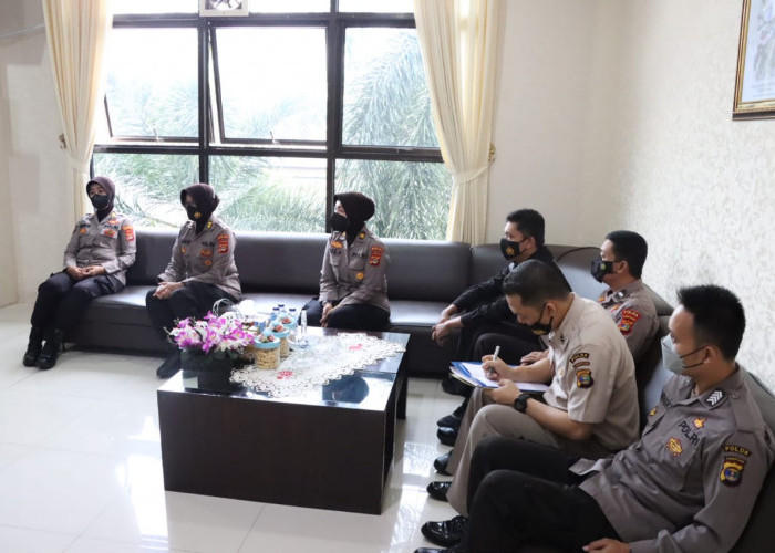 Polresta Bandarlampung Terima Kunjungan Supervisi Bid Humas Polda Lampung