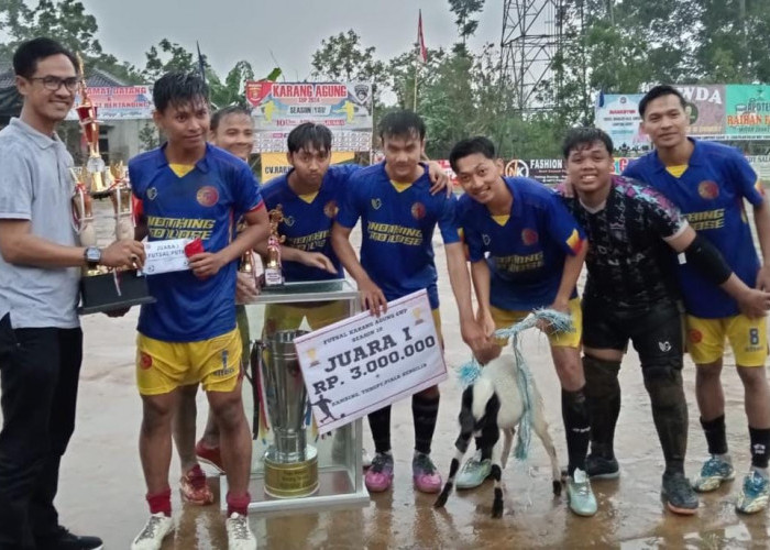 Karang Agung Cup 2024 Berlangsung Meriah, Sukadamai FC Raih Juara Pertama