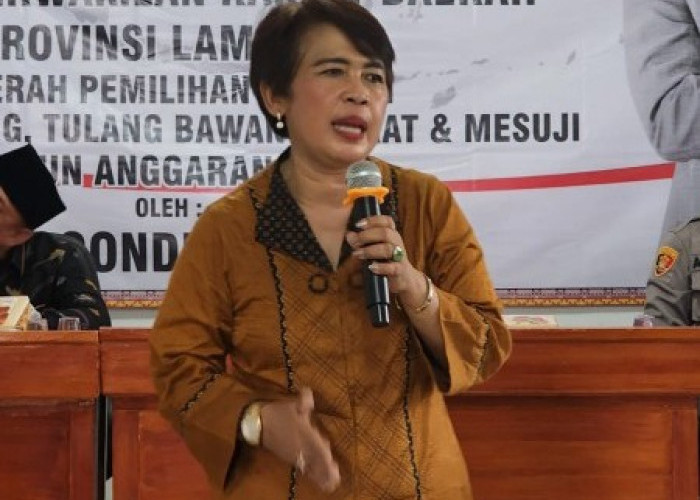 Budhi Condrowati Gelar Sosialisasi PIP Di Tiyuh Panaragan Jaya Utama Tubaba