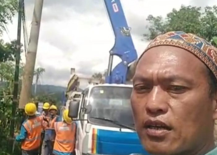 Tiang Listrik Ditambah, Warga Sukananti Lega