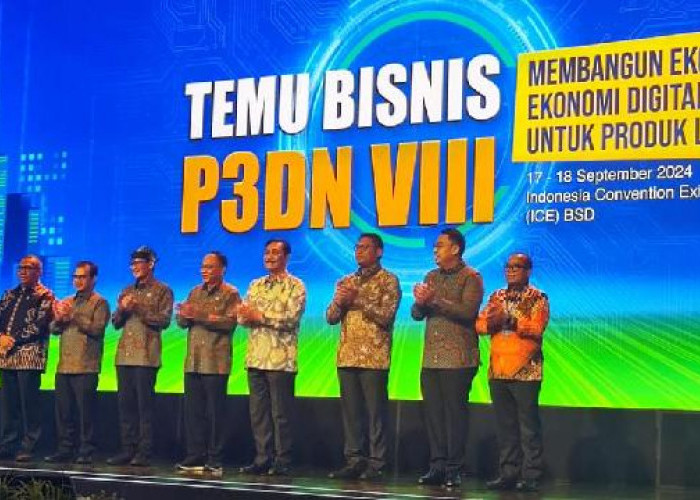 Pj Gubernur Lampung Hadiri Temu Bisnis P3DN Untuk Dorong Produk Lokal di Era Digital