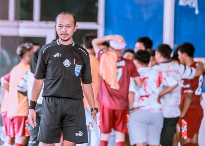 M Suyono Jadi Satu dari 12 Wasit Futsal Porprov IX yang Berasal dari Lambar