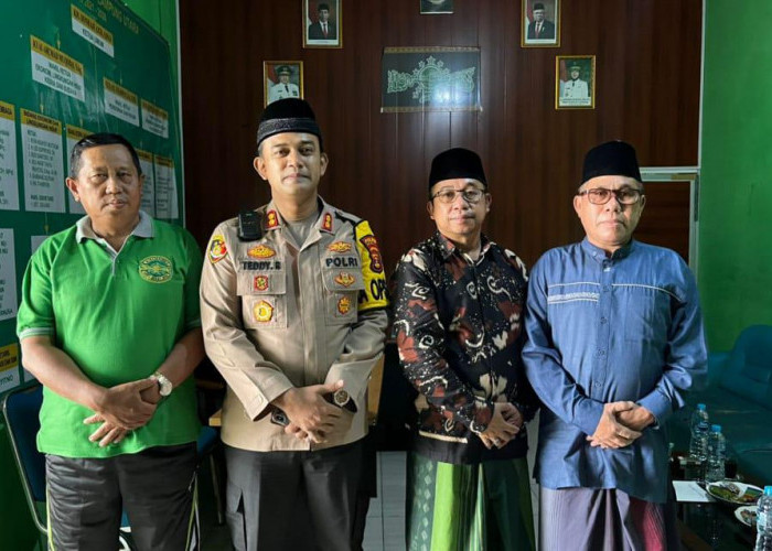 Ciptakan Pilkada Damai, Kapolres Lampung Utara Silaturahmi dengan PCNU dan PCMNU