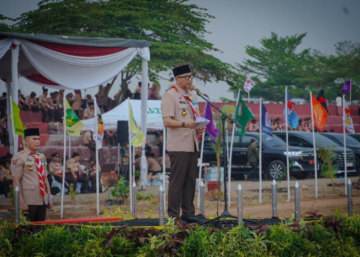 Apel Hari Pramuka ke-65, Gubernur Mirza Tekankan Pentingnya Karakter Generasi Muda