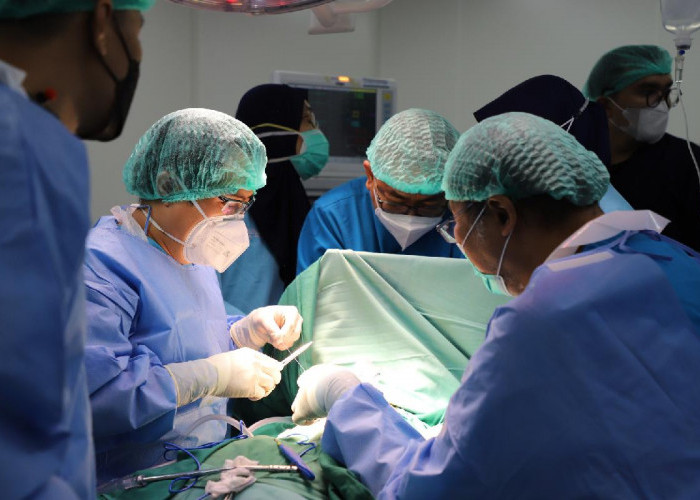 Operasi Bayi Kembar Siam Perdana di Lampung Berjalan Sukses 