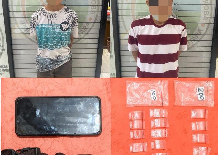 Polres Lampung Utara Ungkap Kasus Sabu di Kotabumi, Dua Pelaku Diamankan