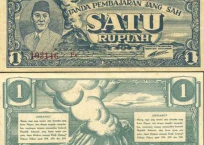 Berikut Perjalanan Uang Rupiah Pertama Kali di Indonesia 