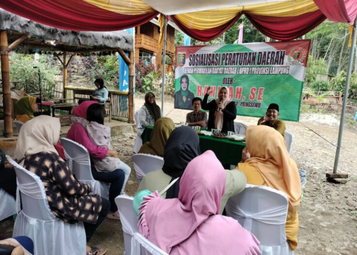 DPRD Lampung Sosperda Rembug Pekon