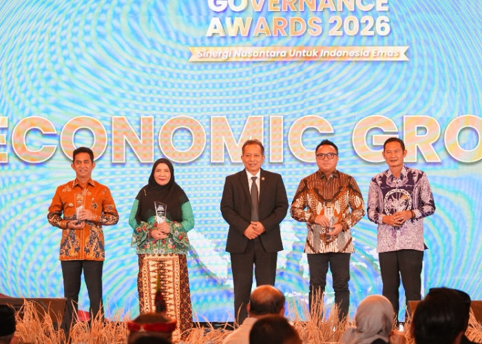 Wali Kota Bandar Lampung Eva Dwiana Raih National Governance Awards 2026