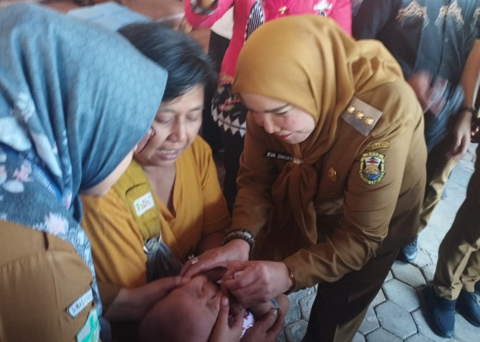 Pemkot Bandar Lampung Gelar PIN Polio Gelombang Kedua