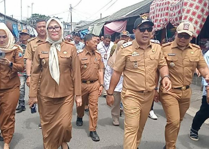 Wabup Lamsel Syaiful Anwar Cek ketersediaan Bahan Pokok 