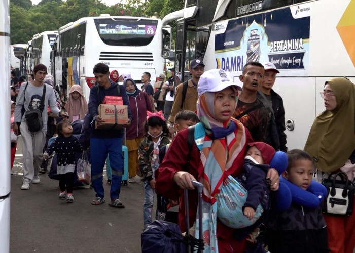Pertamina Berangkatkan Ribuan Peserta Mudik Gratis ke 23 Kota di Jawa