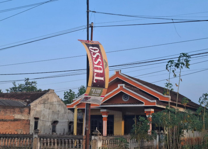 Banner Iklan Rokok TUSSO di Lampung Utara Diduga Dipasang Tanpa Izin