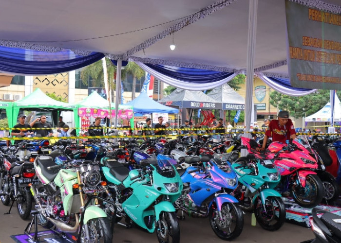 73 Peserta Meriahkan Bhayangkara Motodify di Polresta Bandar Lampung