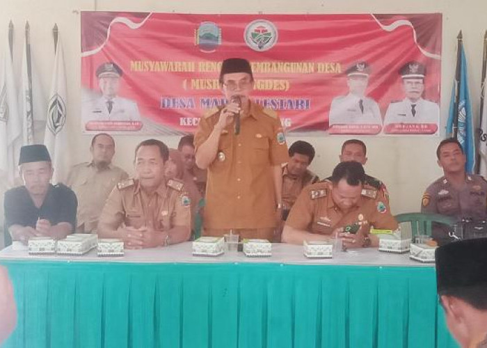 Lakukan Musrenbangdes, Pembangunan Jalan masih jadi prioritas Desa Margolestari 