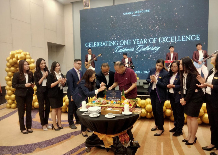 Rayakan Anniversary Pertama, Grand Mercure Lampung Komitmen Tingkatkan Budaya Lokal