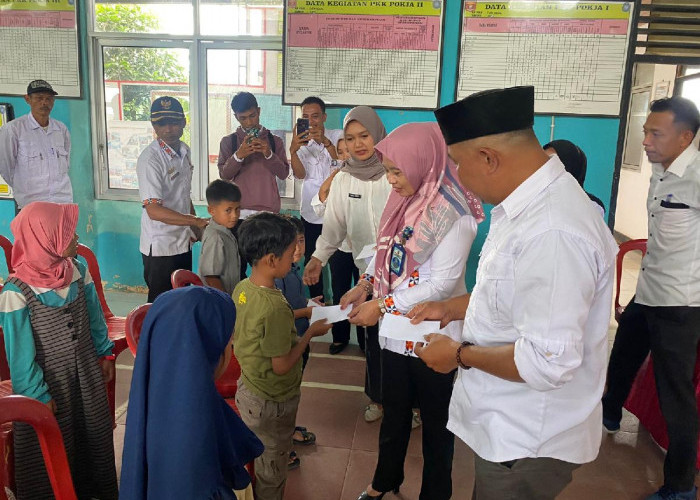 Pekon Pura Mekar Santuni Yatim dan Piatu Manfaatkan Tiga Persen Operasional Peratin 