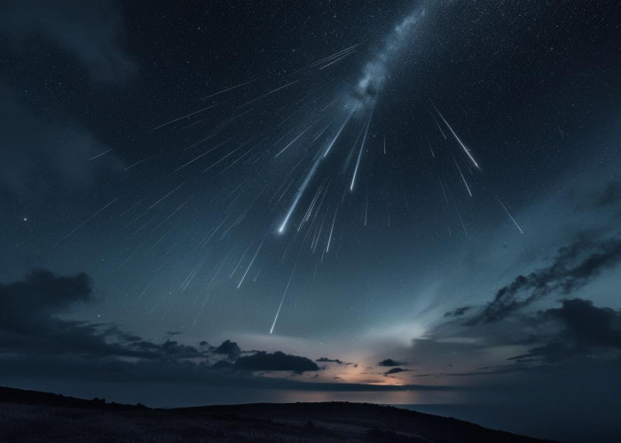 Spektakuler! Hujan Meteor Eta Aquarid Hiasi Langit Awal Mei