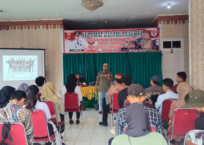 KKI Lampung Barat Jadi Narasumber Kegiatan Seleksi Pertukaran Pemuda Antar Provinsi 2024
