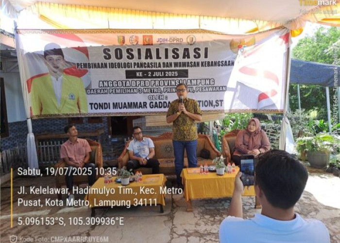 Tondi Tegaskan Pancasila Sebagai Pandangan Hidup Bangsa