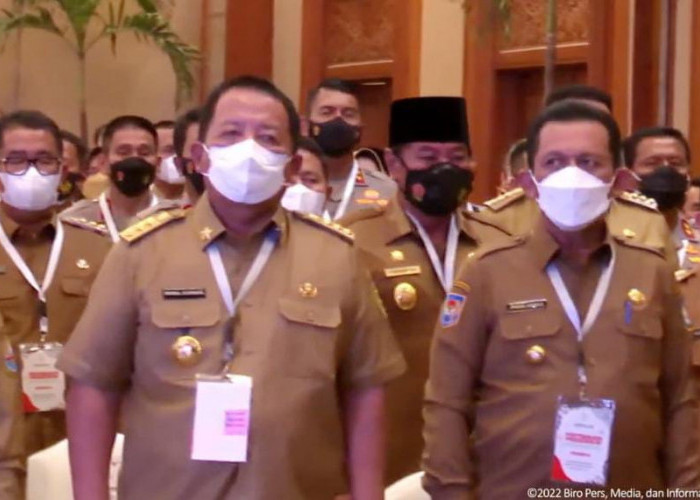 Arinal Hadiri Pengarahan Presiden RI, Jokowi Ajak Semua Pihak Kompak Tangani Inflasi